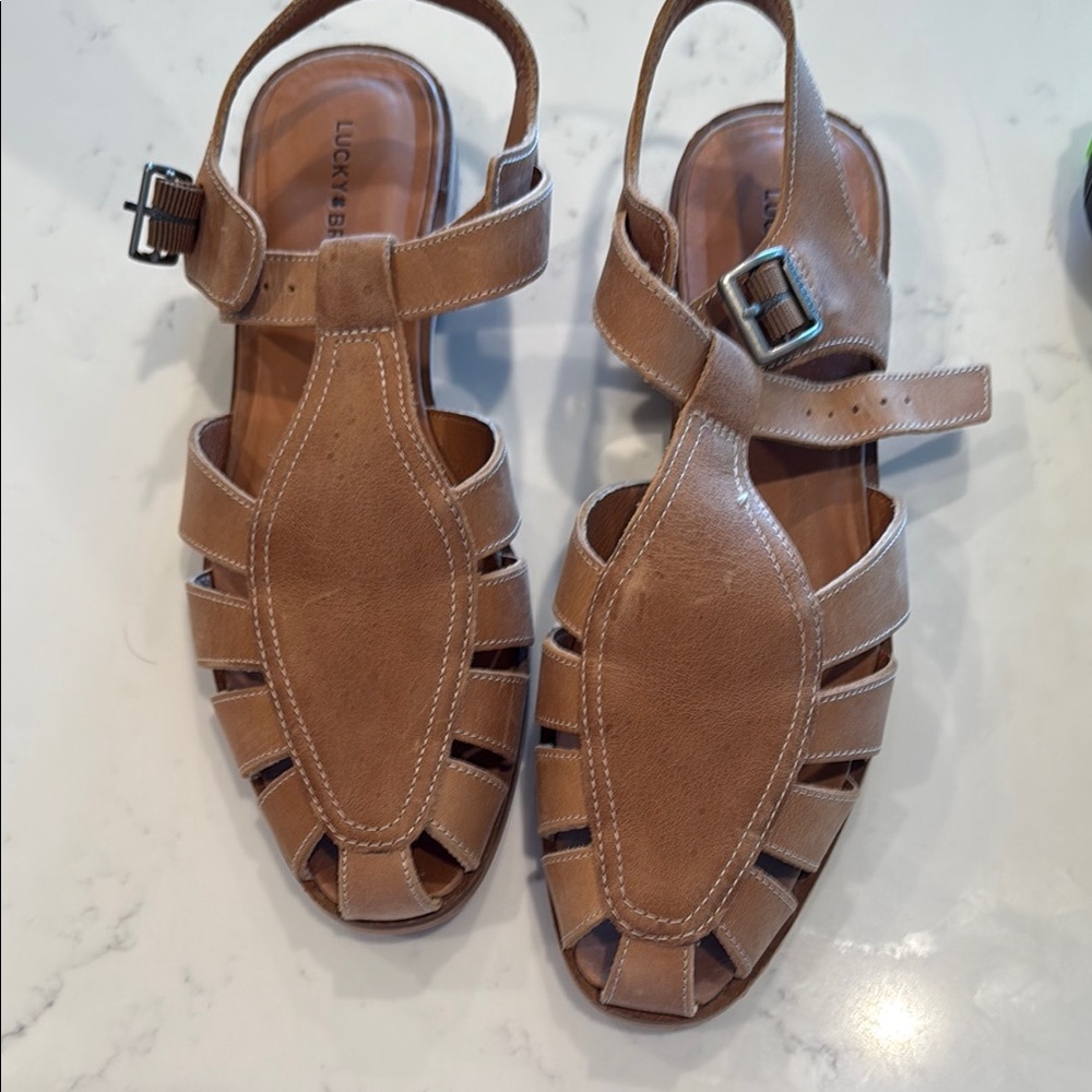 Tan Leather Sandals